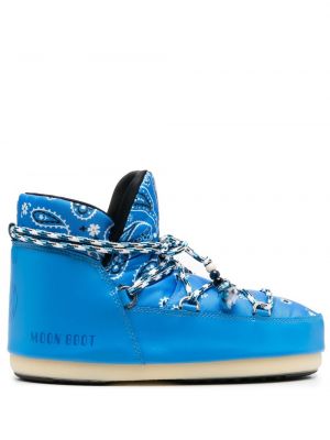 Raštuotos guminiai batai Alanui mėlyna