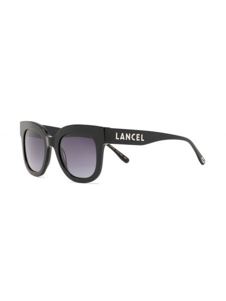 Okulary przeciwsłoneczne z nadrukiem Lancel czarne
