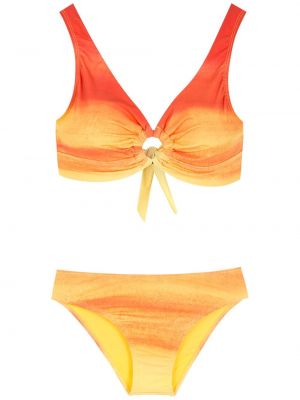 Bikini mit farbverlauf Amir Slama gelb