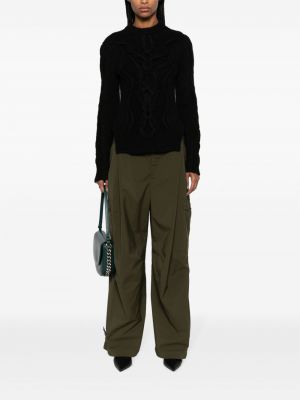 Chunky svetr s kulatým výstřihem Isabel Marant černý