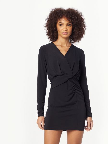 Košeľové šaty Sisley čierna
