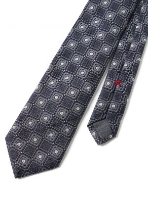 Žakárová hedvábná kravata Brunello Cucinelli