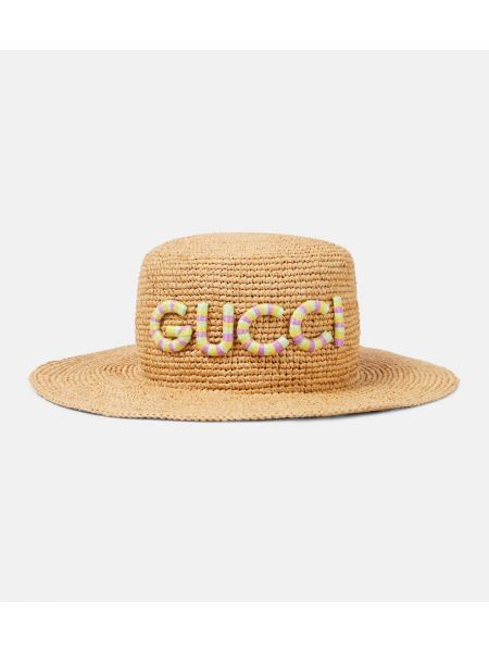 Sombrero Gucci beige