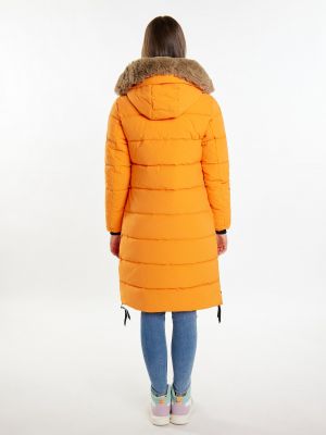 Palton de iarna Mymo portocaliu