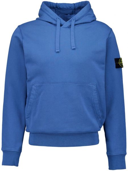 Hættetrøje Stone Island blå