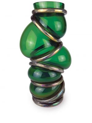 Asymetrický prsteň Vanessa Mitrani zelená