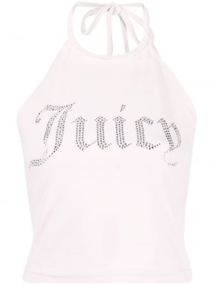 Кадифен топ Juicy Couture розово