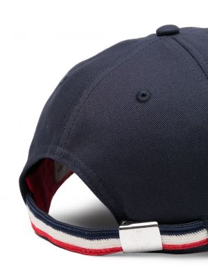 Puuvillased nokamüts Moncler sinine