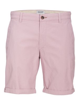 Παντελόνι chino Jack & Jones ροζ