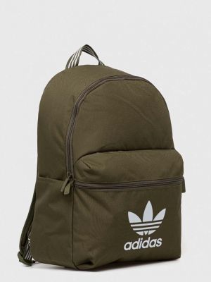 Plecak z nadrukiem Adidas Originals zielony