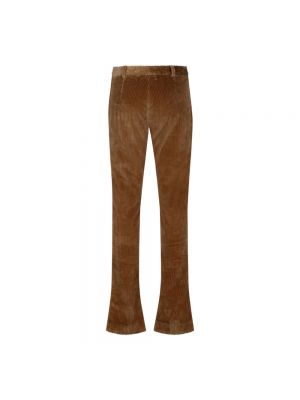 Pantalones rectos de cintura baja de pana slim fit Dolce & Gabbana