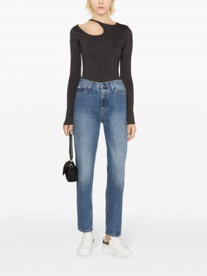 Skinny fit džinsai aukštu liemeniu Calvin Klein Jeans