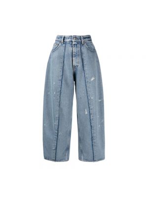 Niebieskie jeansy oversize Mm6 Maison Margiela