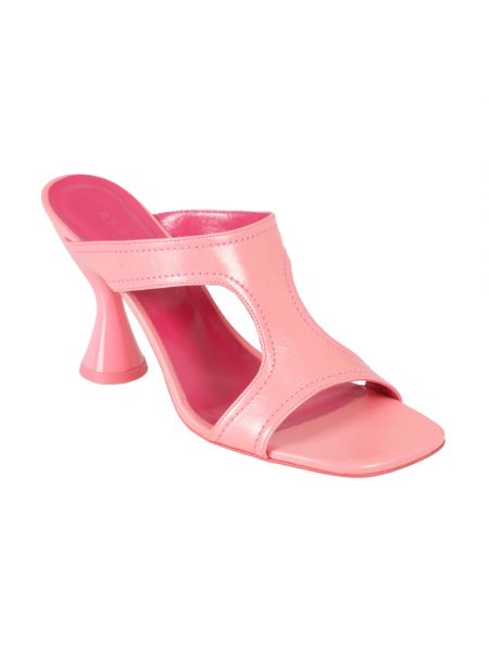 Calzado de cuero By Far rosa