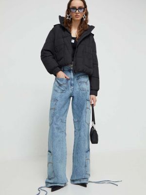 Kurtka jeansowa Moschino Jeans czarna