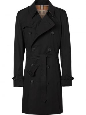 Kabát Burberry čierna