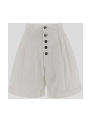 Pantalones cortos de algodón Etro blanco