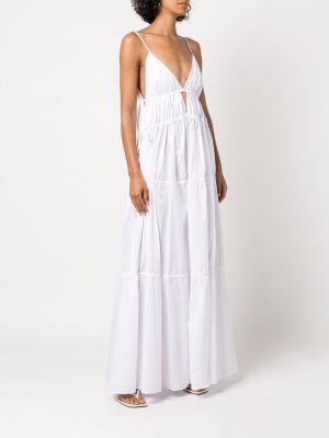 Sukienka długa Jonathan Simkhai biała