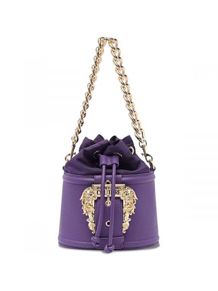 Taška přes rameno Versace fialová