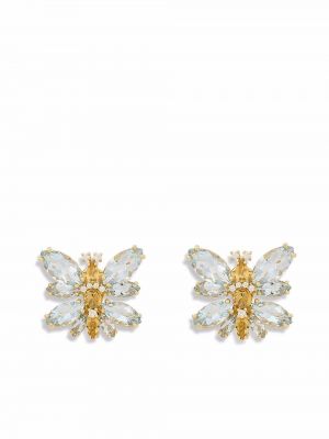 Boucles d'oreilles à boucle Dolce & Gabbana jaune