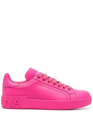 Sneakerși Dolce & Gabbana roz