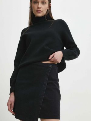 Džínová sukně Answear Lab černé