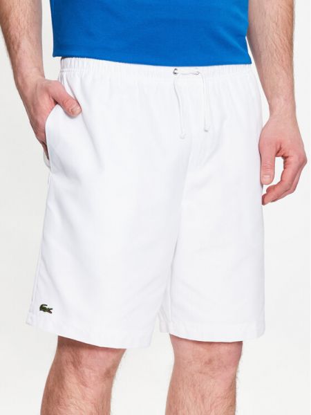 Pantaloncini tennis Lacoste bianco