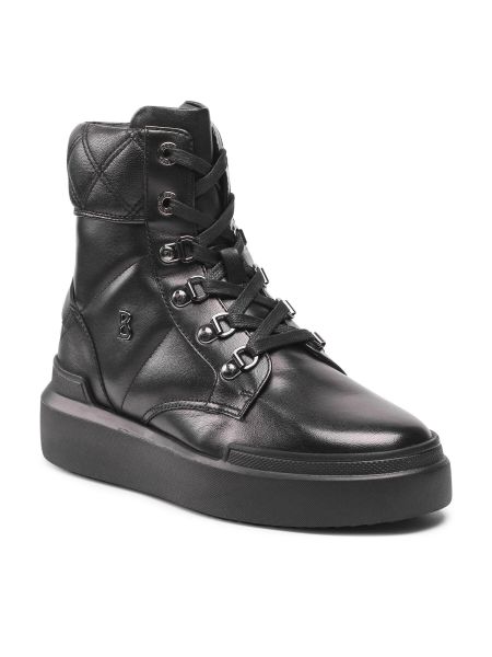 Členkové topánky Bogner čierna