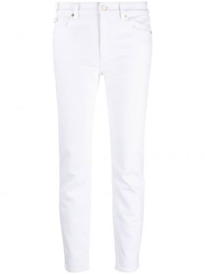 Панталон skinny Ralph Lauren Collection бяло