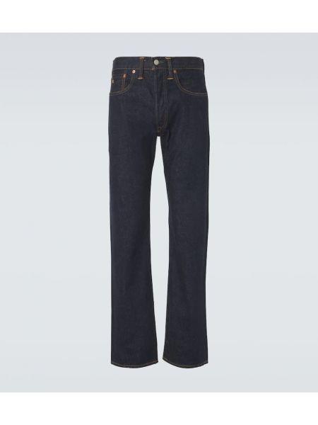 Straight leg-jeans Rrl blå