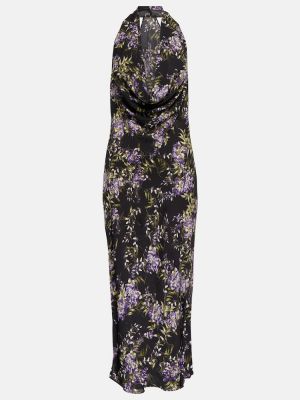 Midi haljina s cvjetnim printom Norma Kamali