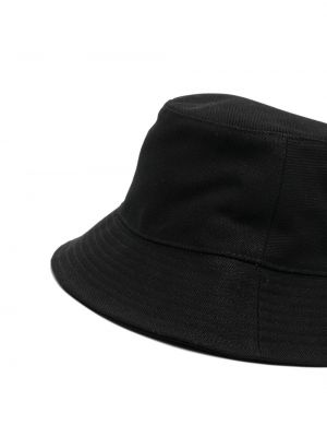 Haftowany kapelusz A.p.c. czarny