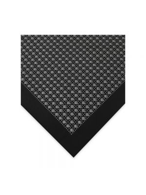 Bufanda de tejido jacquard Dolce & Gabbana negro