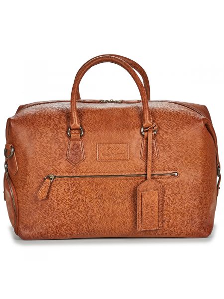 Cestovná taška Polo Ralph Lauren hnedá