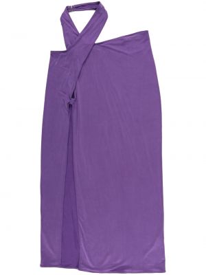 Jupe longue Jacquemus violet