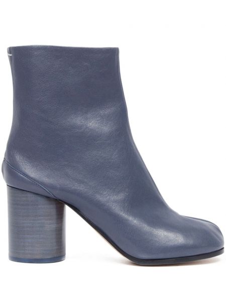Leder ankle boots Maison Margiela blau