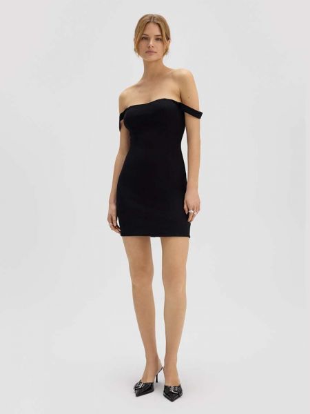 Sukienka mini dopasowana Saint Body czarna