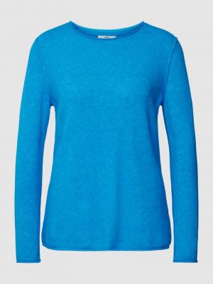 Dzianinowy sweter Brax błękitny