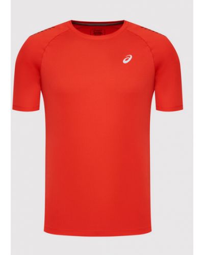 Priliehavé športové tričko Asics červená