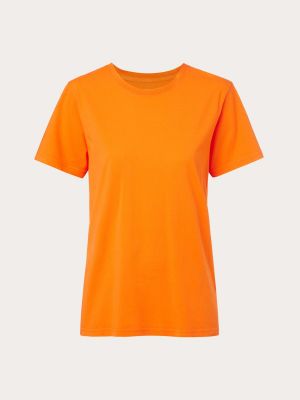 Camiseta de algodón Colorful Standard naranja