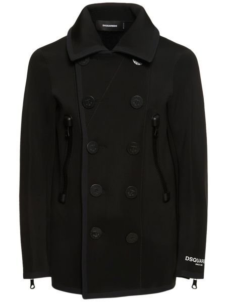 Kabát Dsquared2 čierna