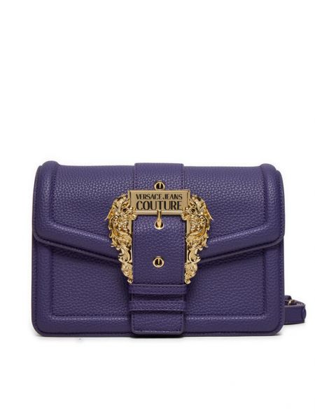 Чанта през рамо Versace Jeans Couture виолетово