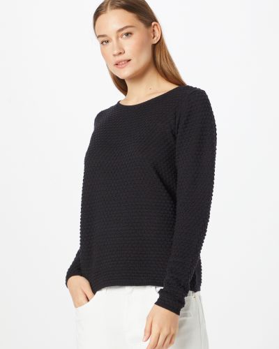 Пуловер Freequent черно