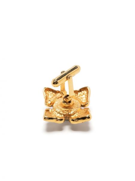 Rankogalių sagės su perlais Chanel Pre-owned auksinė