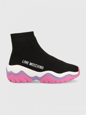 Love Moschino sportcipő Sneakerd Roller 45 , JA15574G1G - Fekete