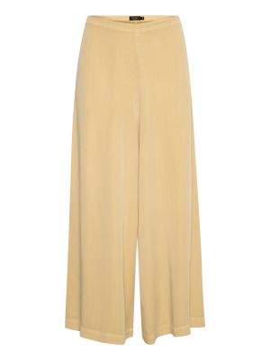 Culottes nohavice Soaked In Luxury žltá