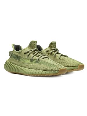 Кроссовки Adidas Yeezy зеленые