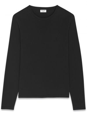 Långärmad t-shirt Saint Laurent svart