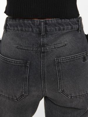 Bootcut džínsy s vysokým pásom Courrã¨ges čierna