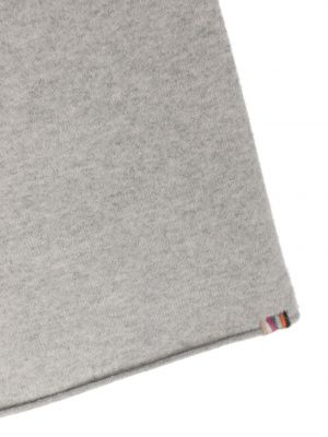 Melanžový pletený kašmírový pásek Extreme Cashmere šedý